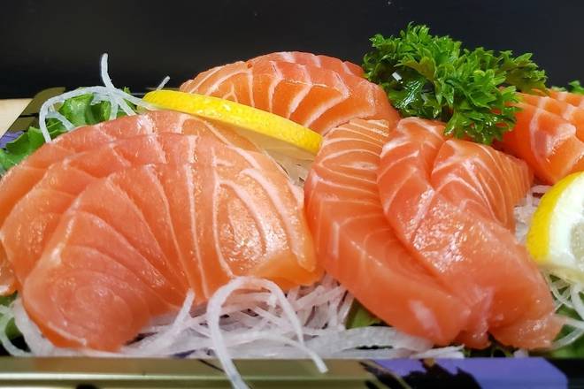 Salmon Sashimi Boat