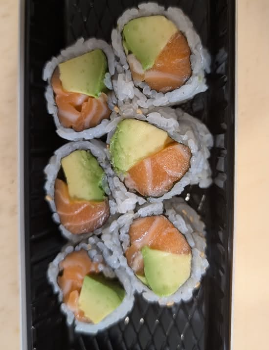 69. Salmon Avocado Roll