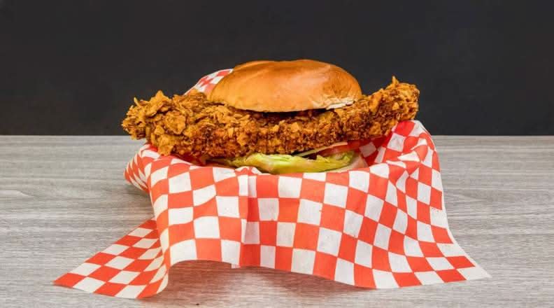 Doritos Chicken Burger