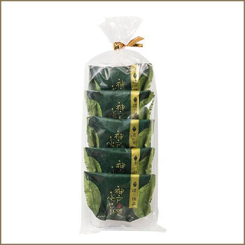 UK061 Kobe Fugetsudo Kobe Busse - Green Tea 5pcs