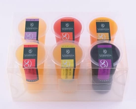 US009 SEMBIKIYA Flute Jelly 6pcs Set