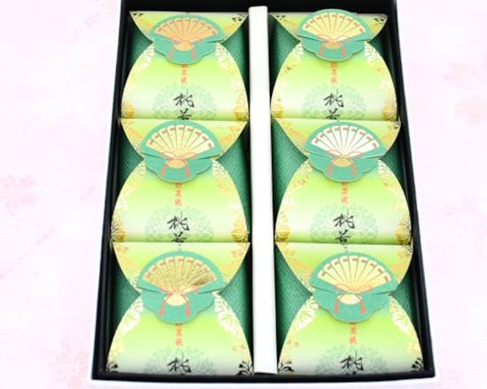 UM487-06 Minamoto Kitchoan Momowakahime 6 pcs
