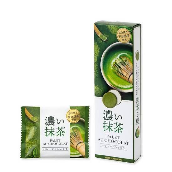 UK403 Kobe Fugetsudo Palet Au Chocolat Rich Matcha 10 pcs