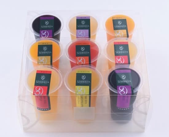 US010 SEMBIKIYA Flute Jelly 9pcs Set
