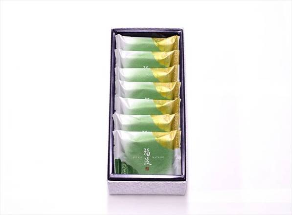 UM416-07 MACCHA SENBEI BOX OF 7PCS