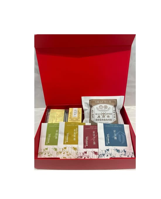 UTGB128 TSUJIRIHEI HOUTEN GREEN TEA  GIFT SET 7PCS