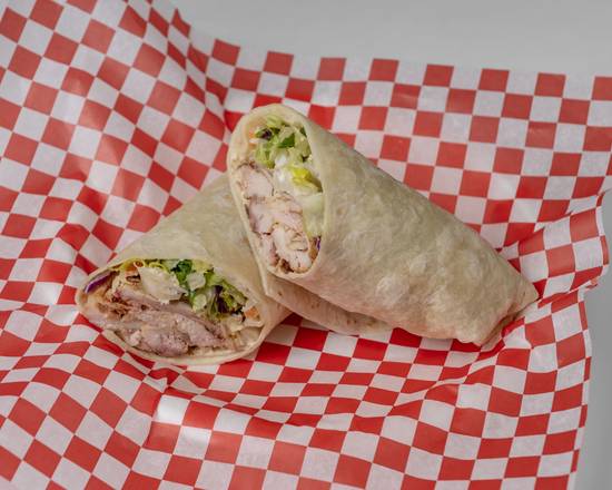 2. Jerk Chicken Caesar Wrap