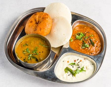 Sambhar Idly/Vada (combo)