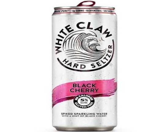 White Claw Hard Seltzer Black Cherry, 355ml Can(5.00%25 ABV)