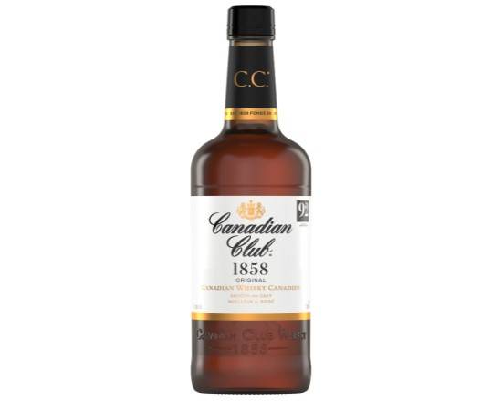 Canadian Club Whisky, 750ml (40%25 ABV)
