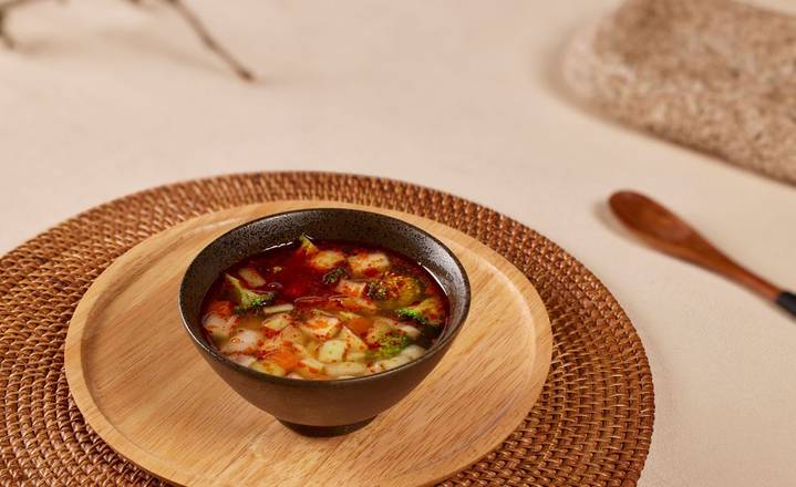 Vegetable Tom Yam Soup