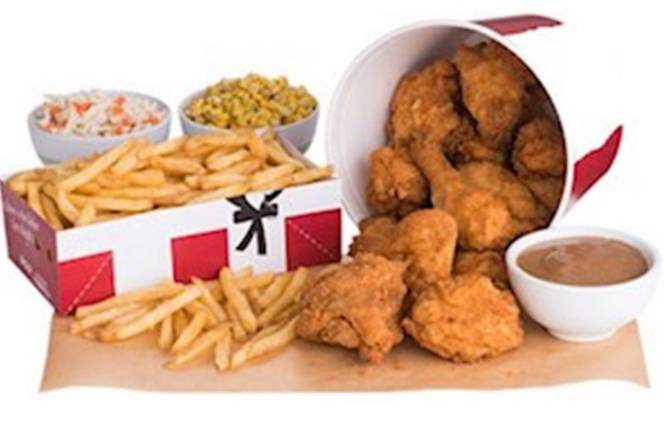 9 morceaux de poulet
