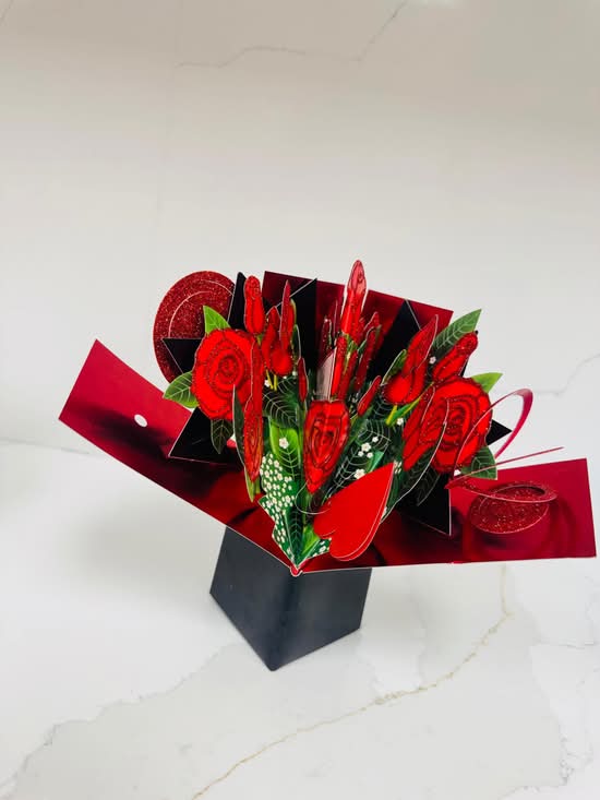 Rose greeting card