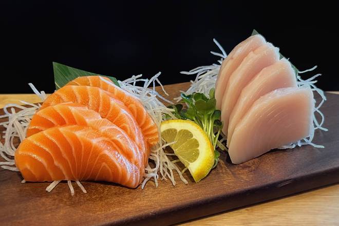 Tuna and Salmon Sashimi