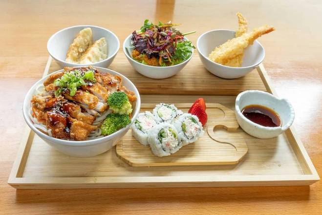 Chicken Teri Don Set