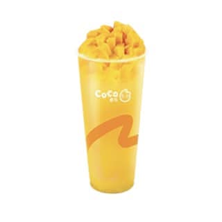 Chunky Mango Milk Tea