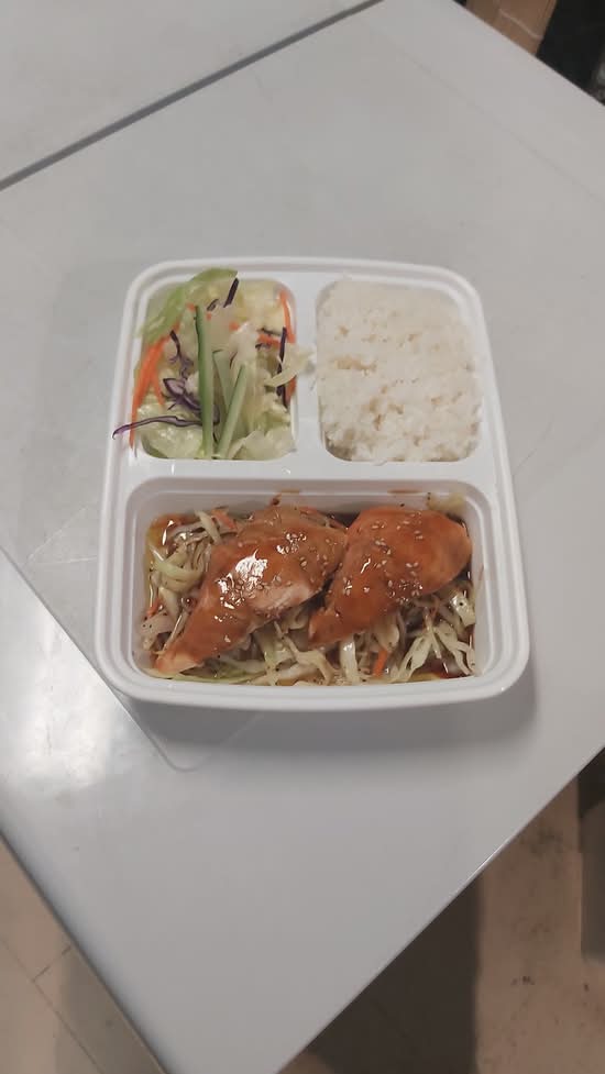 Salmon Teriyaki Bento Box
