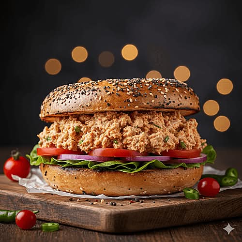 Spicy Tuna Sandwich / Sandwich au Thon Épicé
