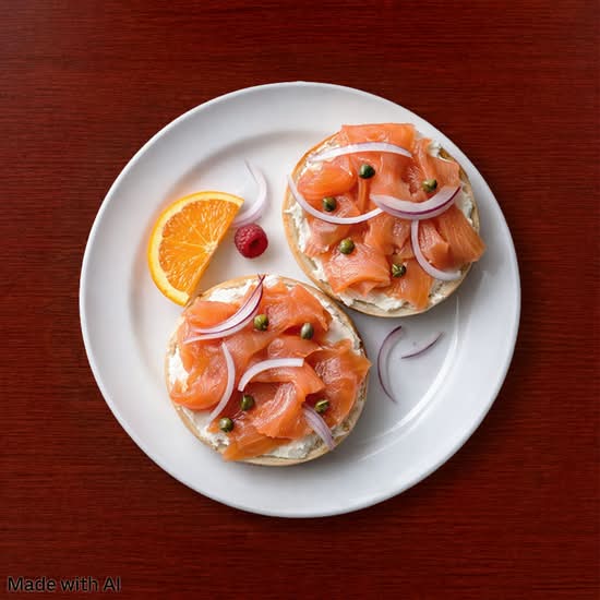 Smokey Salmon Egg Benedict