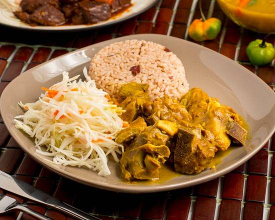 Curry Goat Dinner