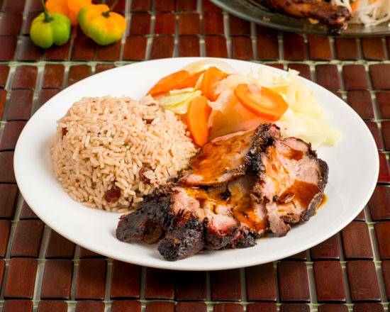 Jerk Pork Dinner