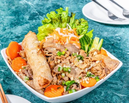 41. Grilled Pork & Spring Roll Vermicelli