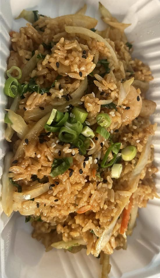 Riz Frit aux Crevettes / Shrimp Fried Rice