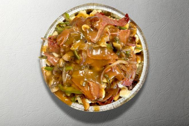 Poutine Toute Garnie (G) / All Dressed Poutine (L)