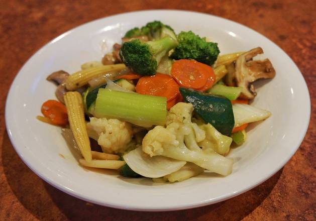 13. Stir-Fried Mixed Vegetables