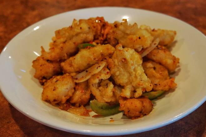 62. Dried Salt and Pepper Prawns