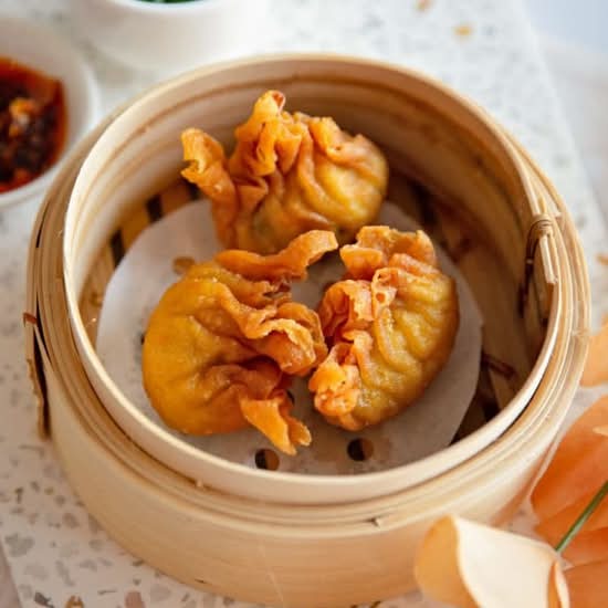 Deep fried shrimp dumplings (3)