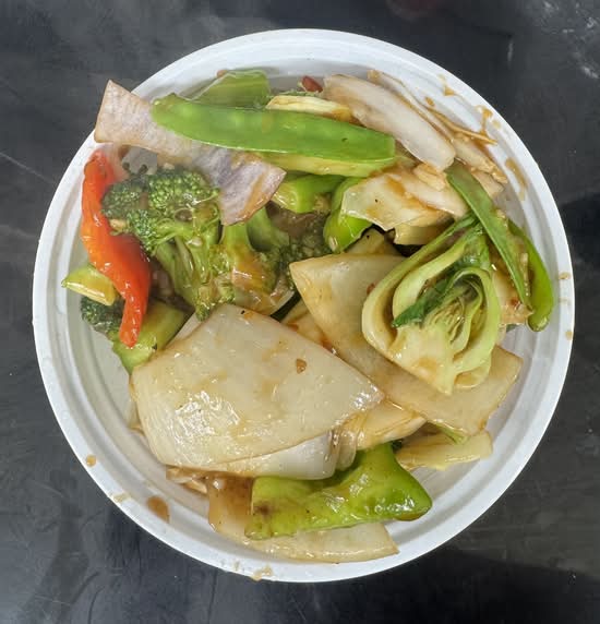 Mix Vegetables in Black Bean Sauce