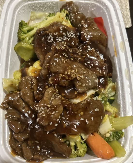 Sesame Beef, Szechwan Style