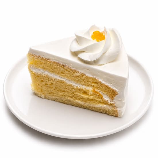 Pineapple Cream Cake Slice (2 Piece)