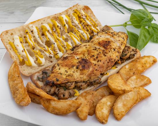Chicken Mushroom Panini