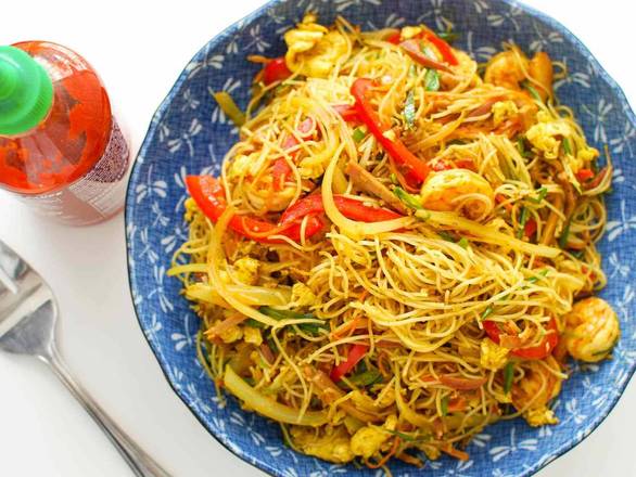 Singapore Rice Noodles  - Spicy