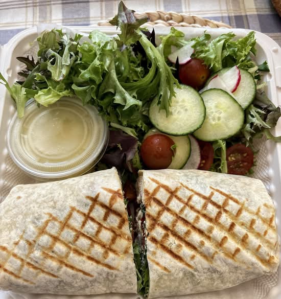 Chicken and Goat Cheese Wrap