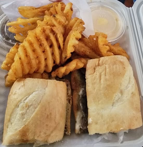 French Onion Beef Dip Sandwich