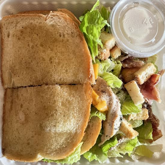 Grilled Chicken Club Sandwich