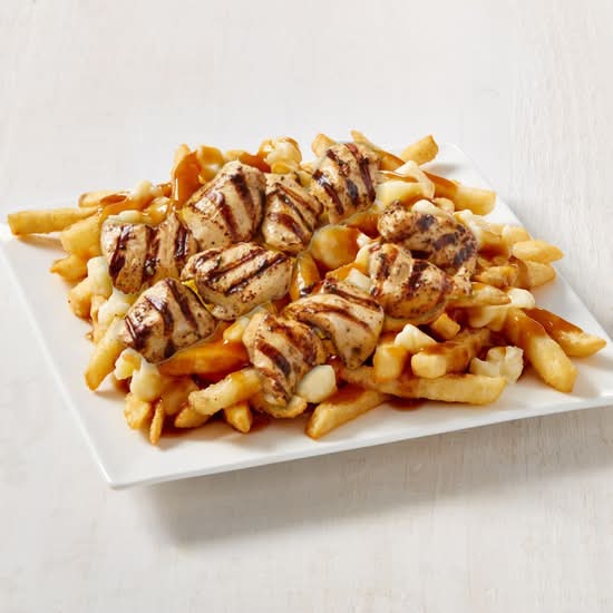 Chicken Souvlaki Poutine
