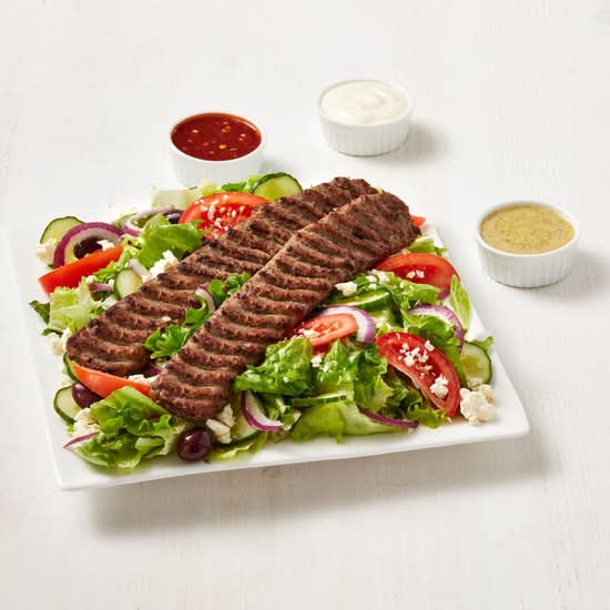 Beef Kabob Salad