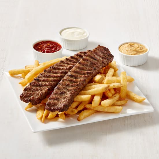 Beef Kabob on Fries