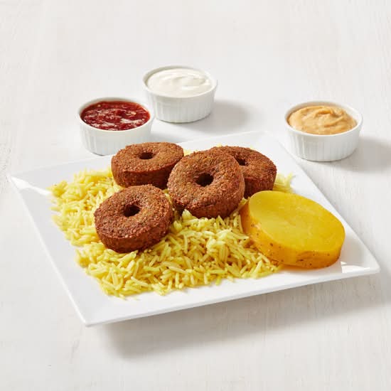 Falafel on the Rice