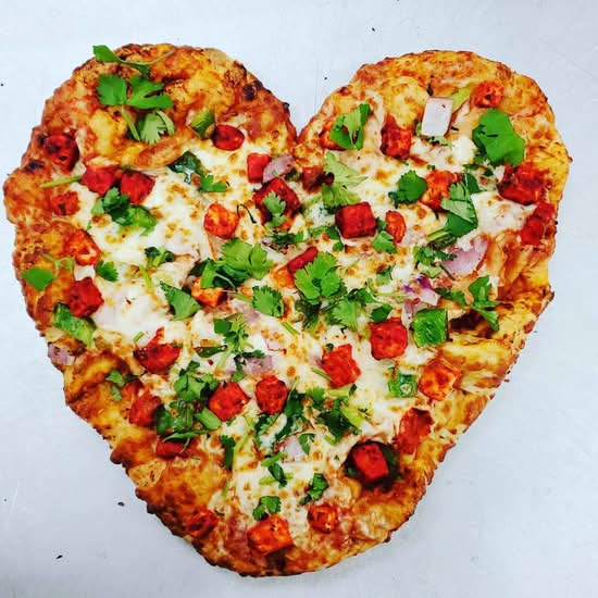 Hear Shaped Pizza - Valentines Day Special