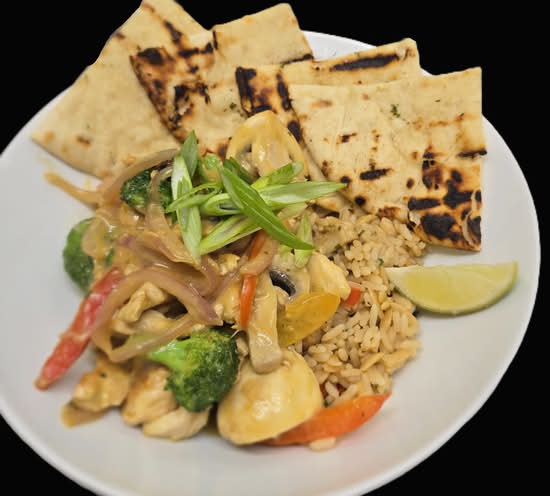 Green Curry Bowl with Chicken