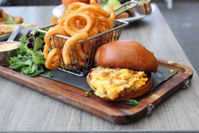 Eggstatic Breakfast Sandwich