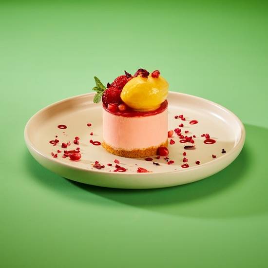 Rose & Raspberry Cheesecake