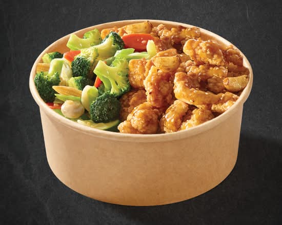 Honey Garlic Chicken Bowl