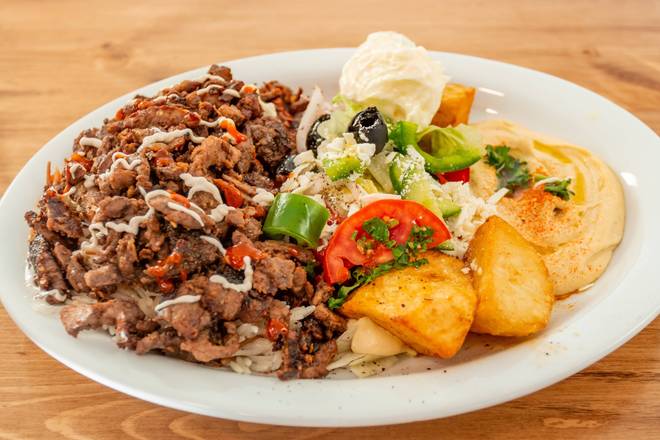 Beef Shawarma Platter