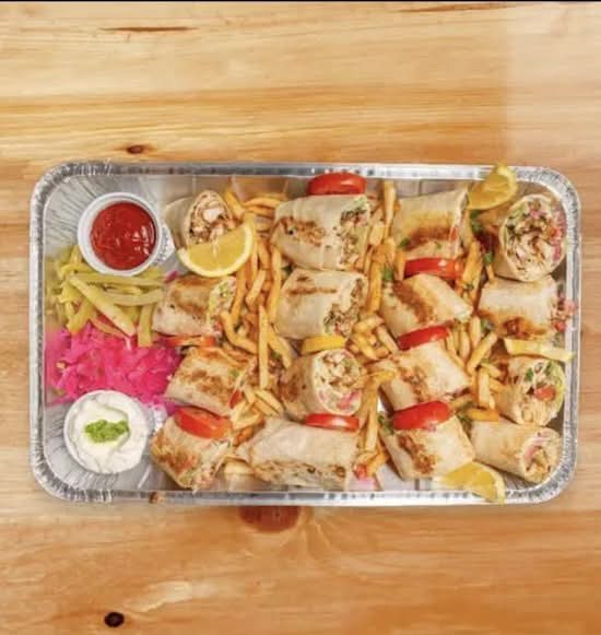 Arabic shawarma style for -4 people
